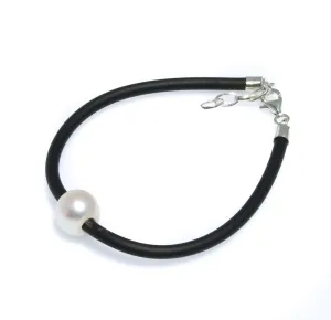 Simon Pearl Neoprene Bracelet