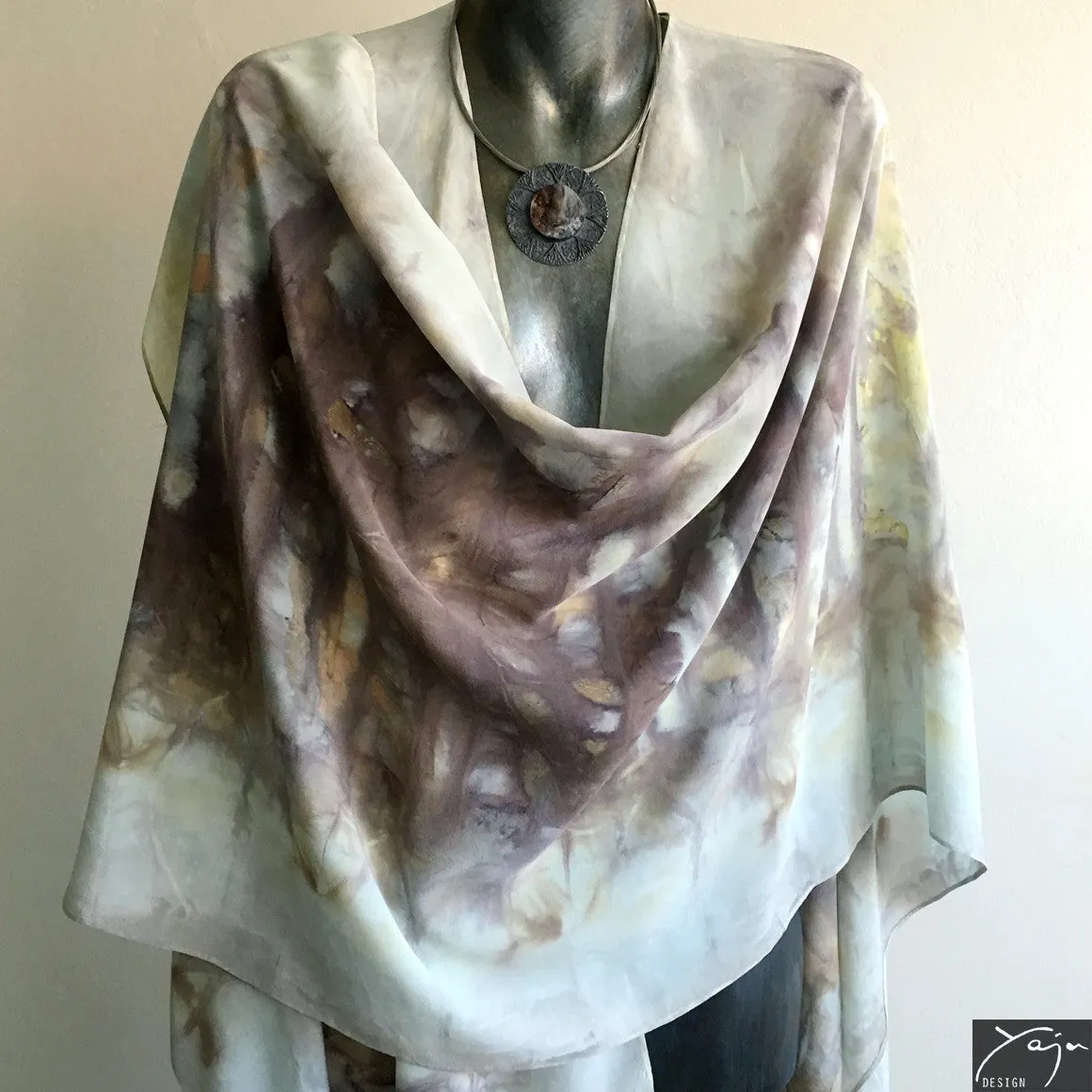 'Summer Rain' - Silk Cape No.3