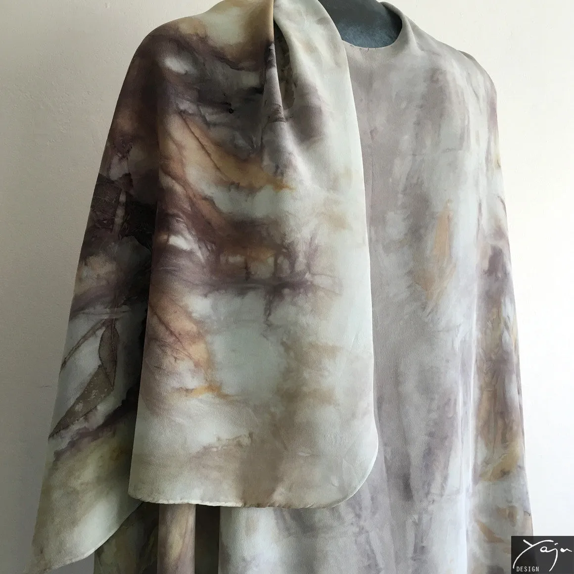 'Summer Rain' - Silk Cape No.3