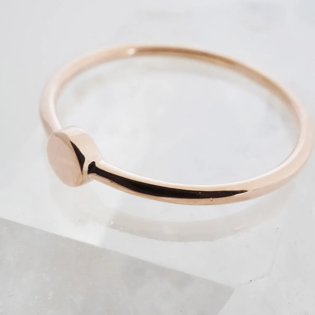 Tiny Circle Ring - Final Sale