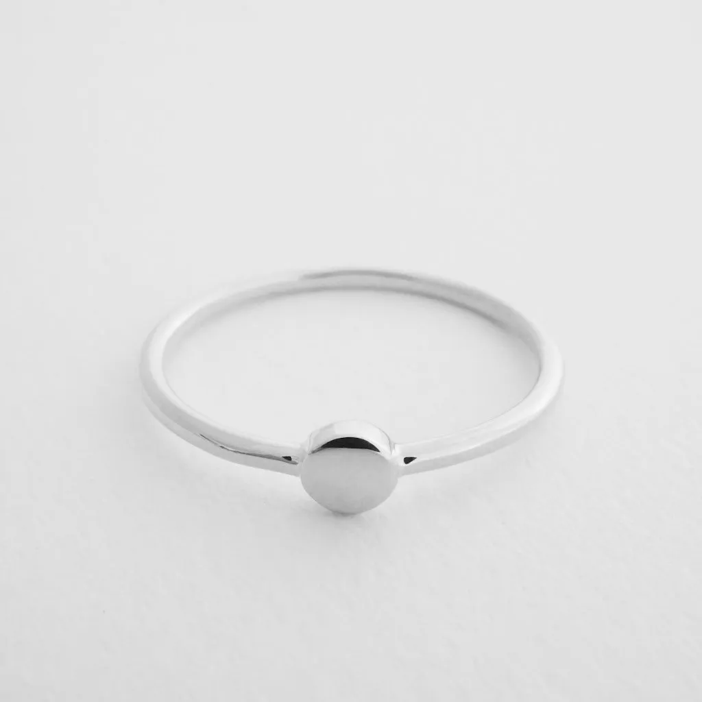 Tiny Circle Ring - Final Sale