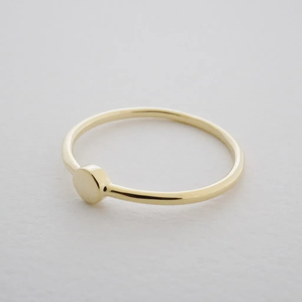 Tiny Circle Ring - Final Sale