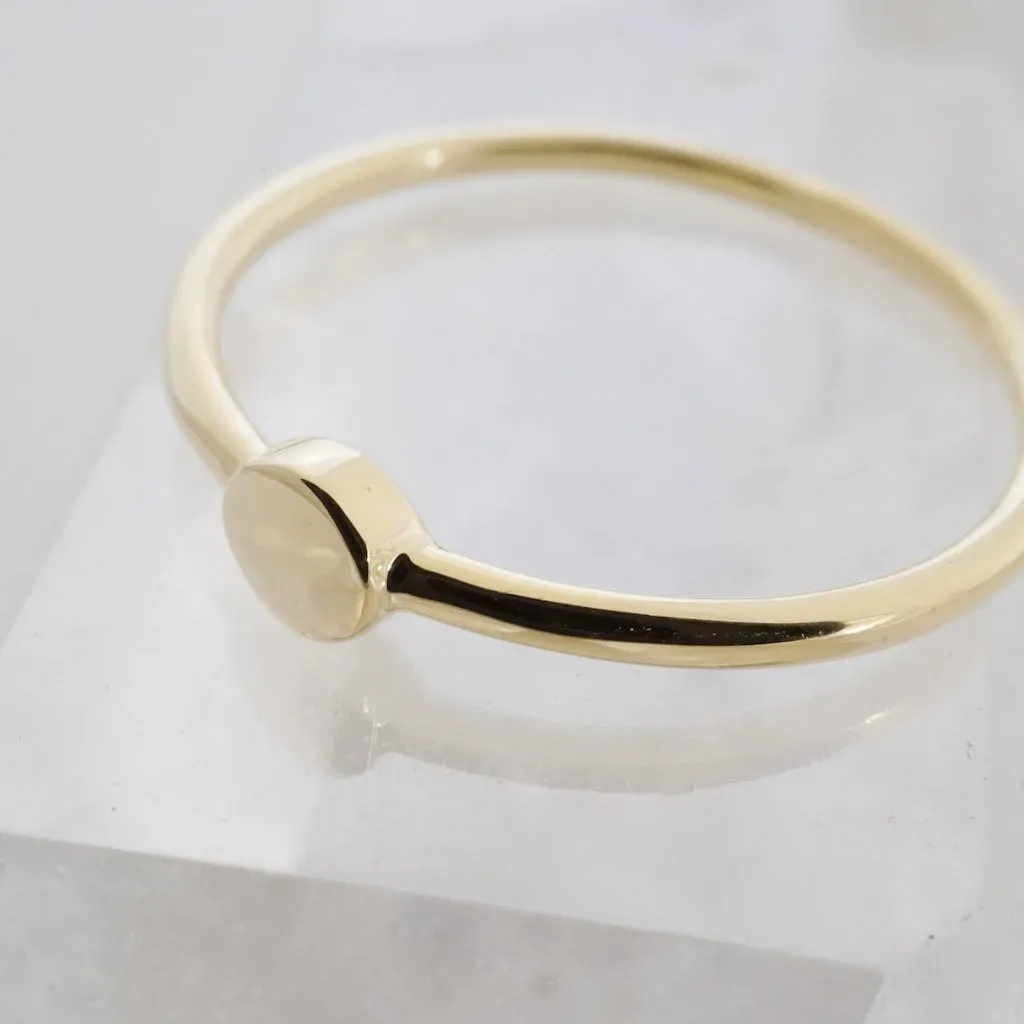 Tiny Circle Ring - Final Sale