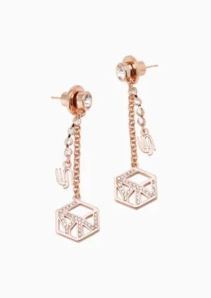 Twiggy Earrings Rose Gold