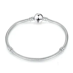 Women's Fashion Simple Round Head Plating Bracelet