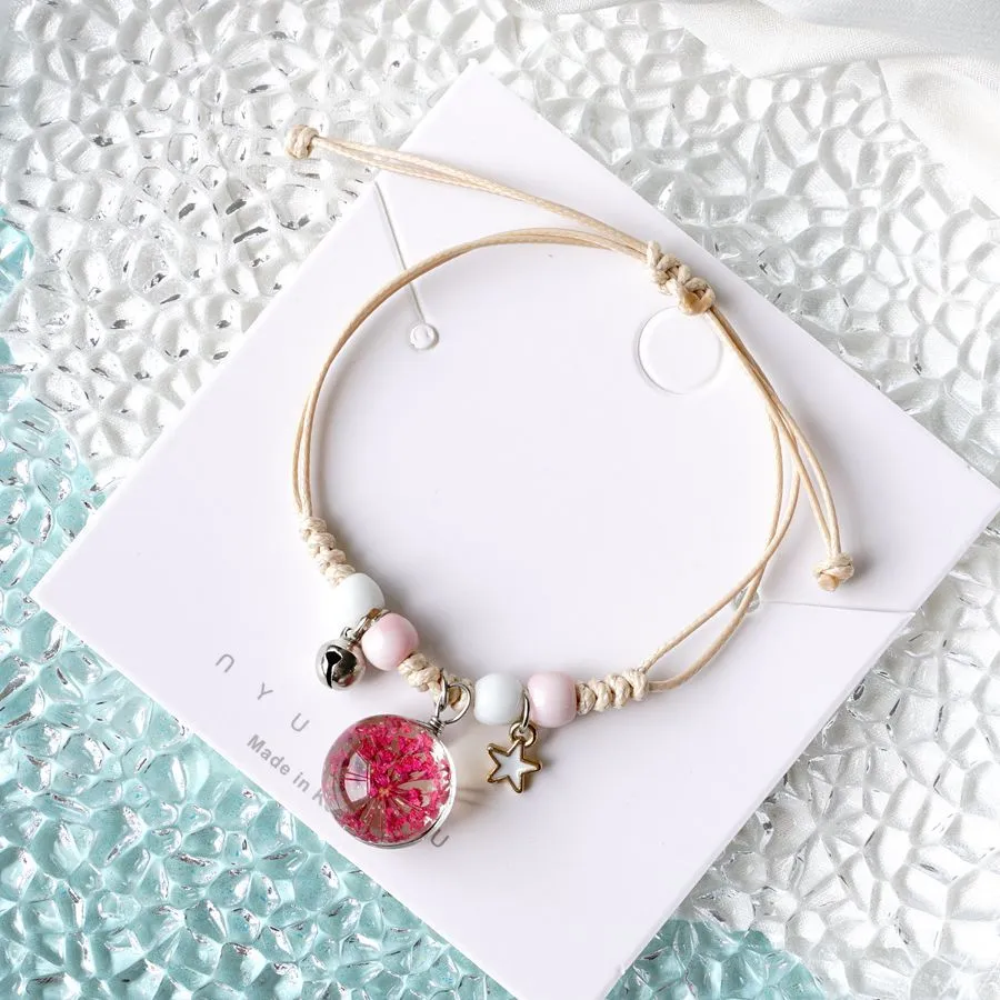 Women's Popular Simple All Match Peach Blossom Bracelet