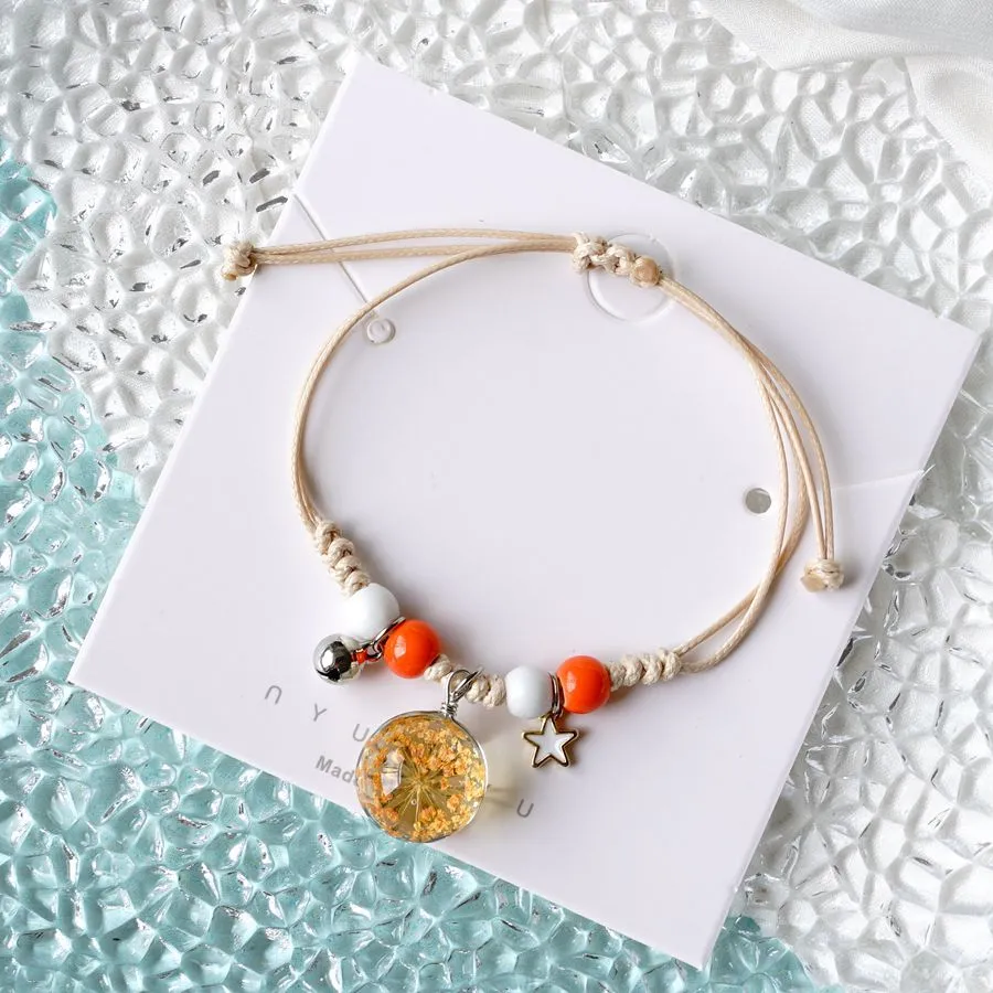 Women's Popular Simple All Match Peach Blossom Bracelet